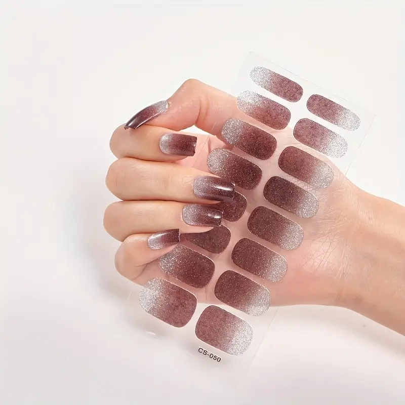 Glitter Nagelstickers | 5 vellen + GRATIS drooglamp twv € 14,95